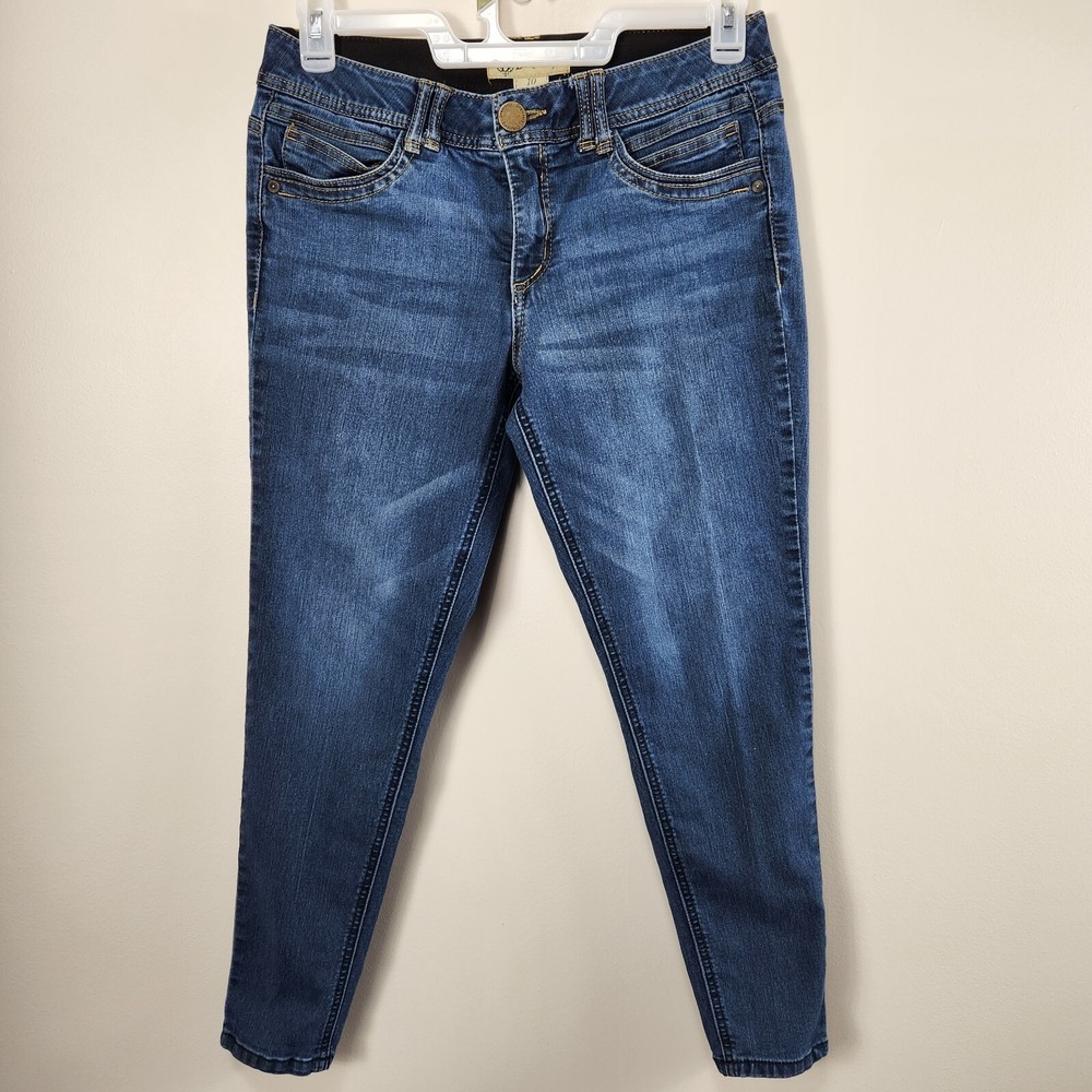 Democracy Jeans Womens Size 10 Blue‎ With "Ab Technology" Jegging Stretch Denim